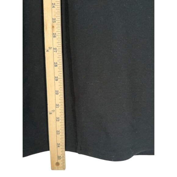 a loves a Obsidian Black Puff Long Sleeves Mini‎ Dress Size Large - Picture 6 of 7